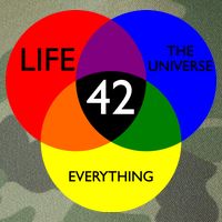 42 The Answer To Life Universe And Everything Legacy Tie Dye Trucker Hat