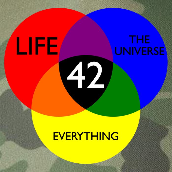 42 The Answer To Life Universe And Everything Legacy Tie Dye Trucker Hat