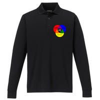 42 The Answer To Life Universe And Everything Performance Long Sleeve Polo