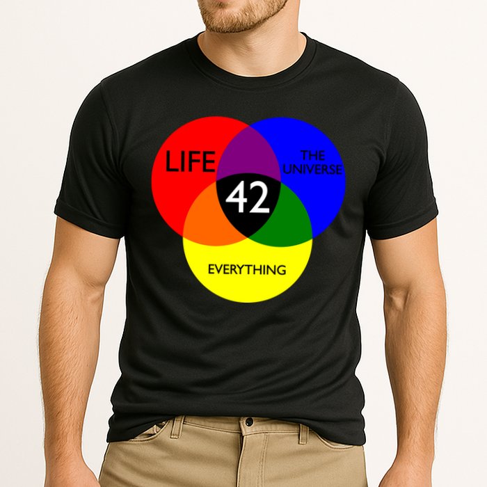 42 The Answer To Life Universe And Everything Performance Shirt