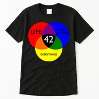 42 The Answer To Life Universe And Everything Tall T-Shirt