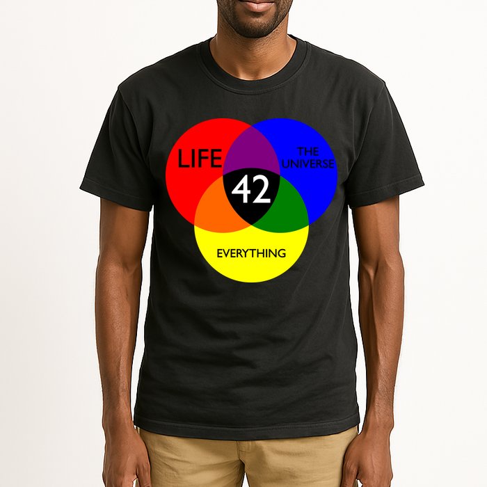 42 The Answer To Life Universe And Everything Tall T-Shirt