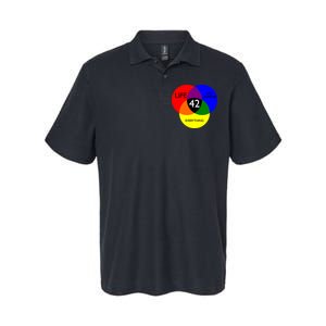 42 The Answer To Life Universe And Everything Softstyle Adult Sport Polo