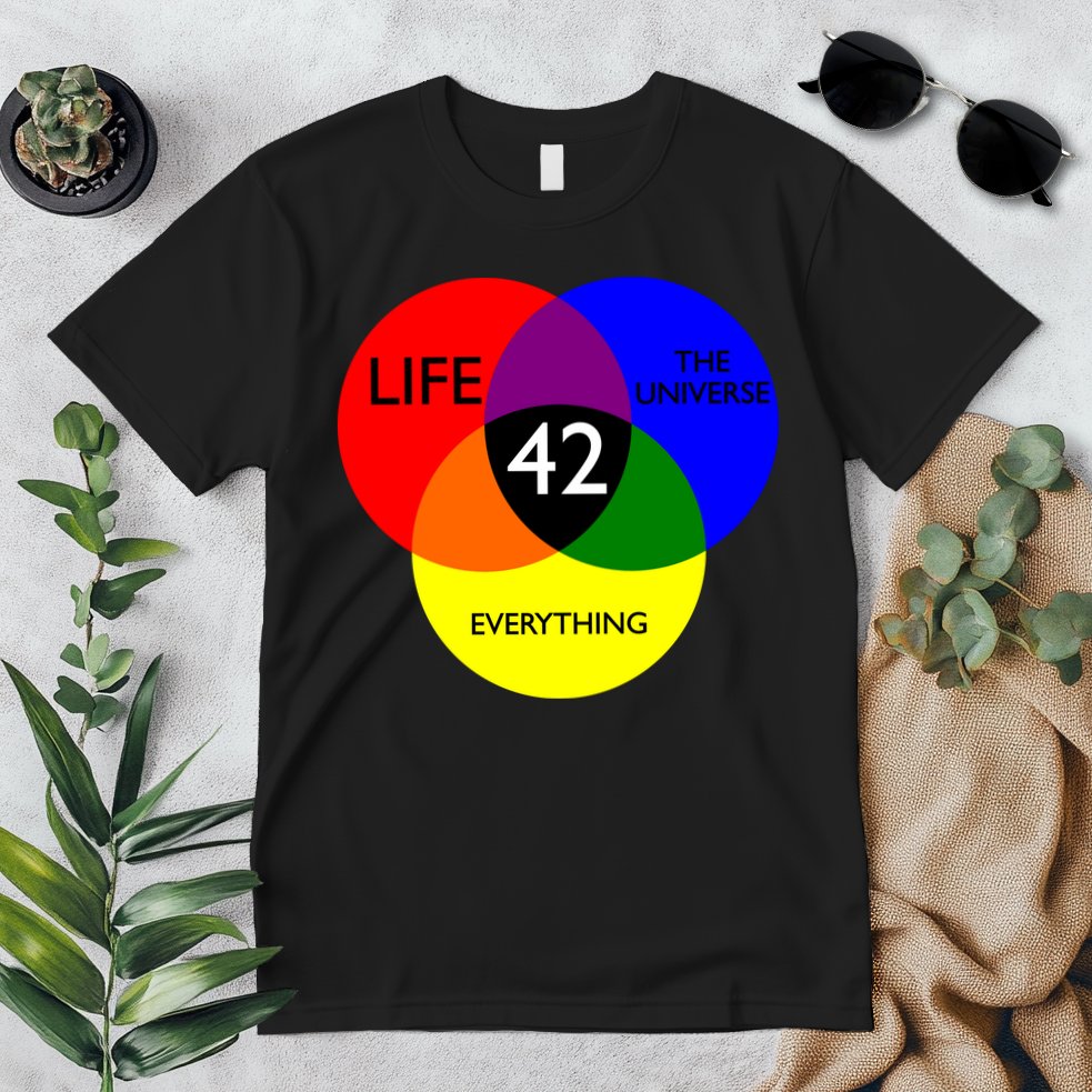 42 The Answer To Life Universe And Everything Premium T-Shirt