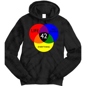 42 The Answer To Life Universe And Everything Tie Dye Hoodie