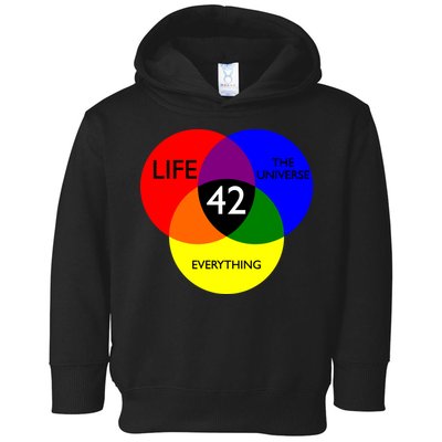 42 The Answer To Life Universe And Everything Toddler Hoodie