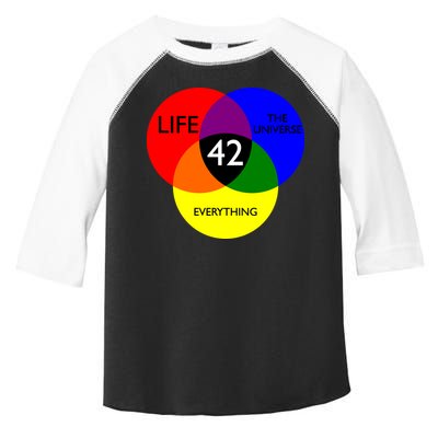 42 The Answer To Life Universe And Everything Toddler Fine Jersey T-Shirt