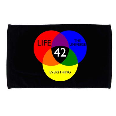 42 The Answer To Life Universe And Everything Microfiber Hand Towel
