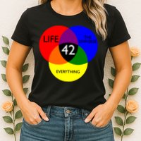 42 The Answer To Life Universe And Everything Womens T-Shirt
