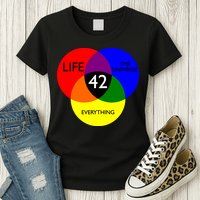 42 The Answer To Life Universe And Everything Womens T-Shirt