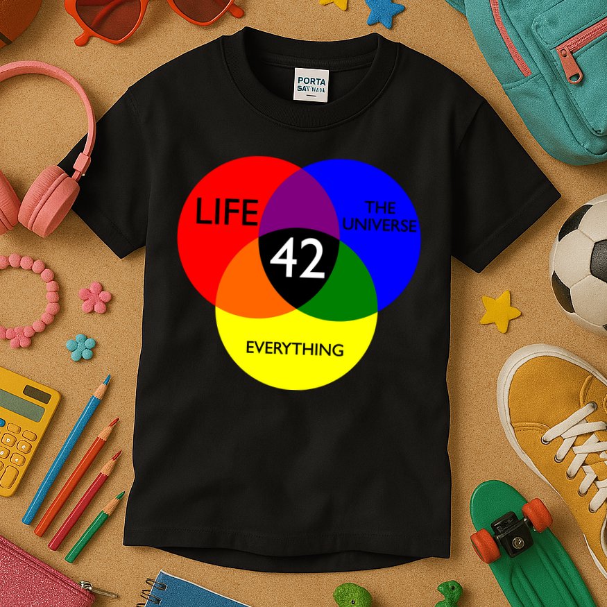 42 The Answer To Life Universe And Everything Kids T-Shirt