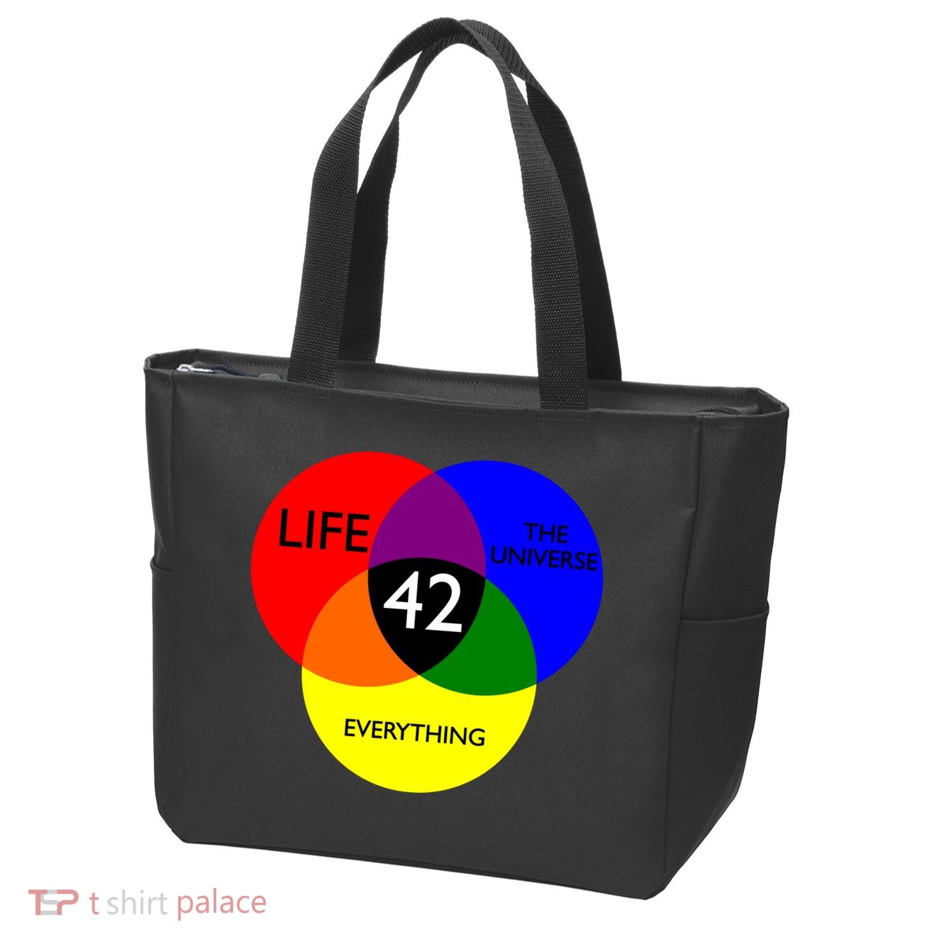 42 The Answer To Life Universe And Everything Zip Tote Bag