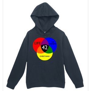 42 The Answer To Life Universe And Everything Urban Pullover Hoodie