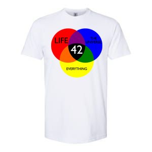 42 The Answer To Life Universe And Everything Softstyle CVC T-Shirt