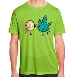 420 Bitcoin Adult ChromaSoft Performance T-Shirt