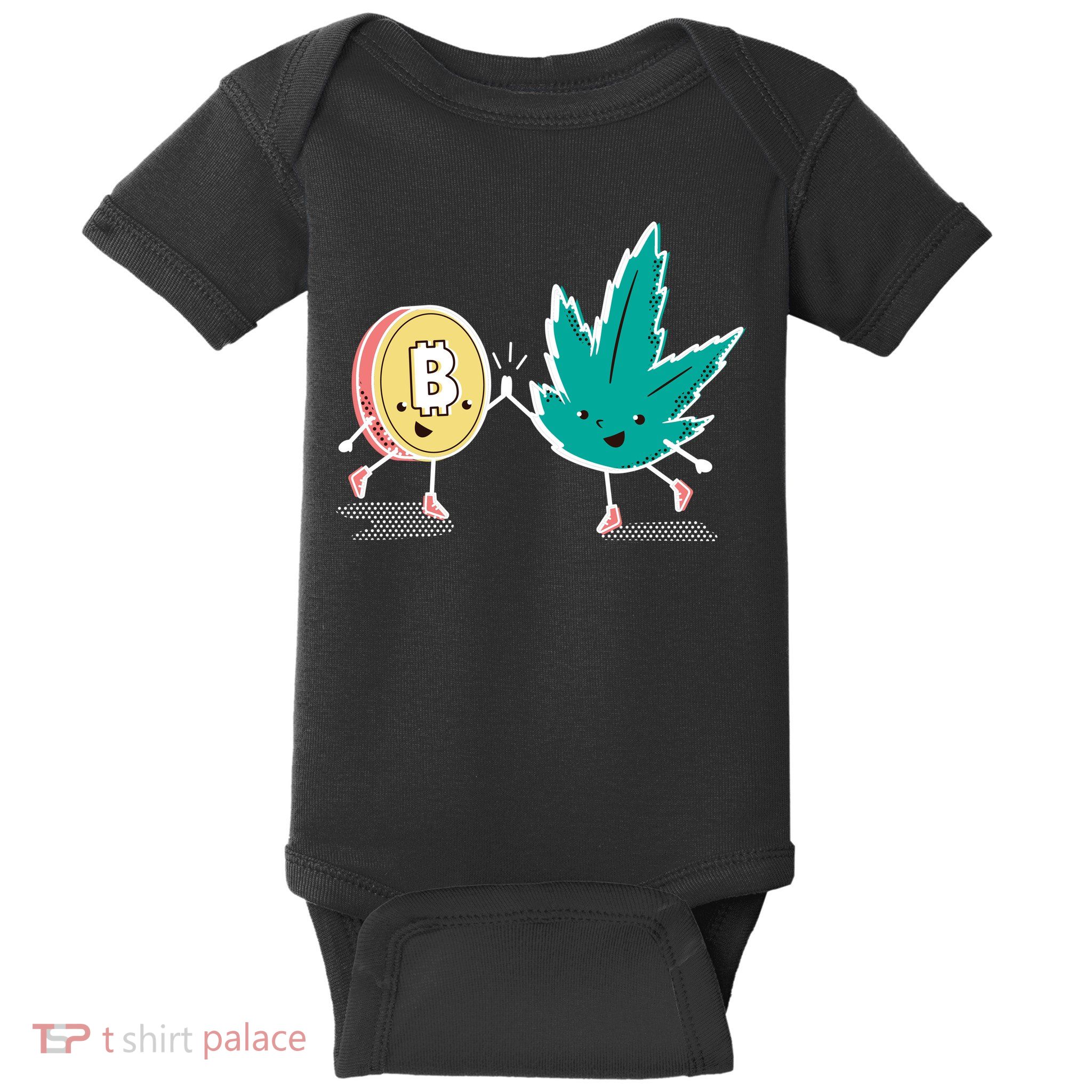 420 Bitcoin Baby Bodysuit