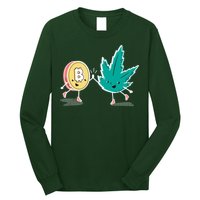 420 Bitcoin Long Sleeve Shirt