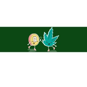 420 Bitcoin Bumper Sticker