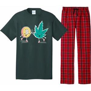 420 Bitcoin Pajama Set