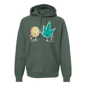 420 Bitcoin Premium Hoodie