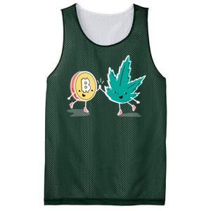 420 Bitcoin Mesh Reversible Basketball Jersey Tank