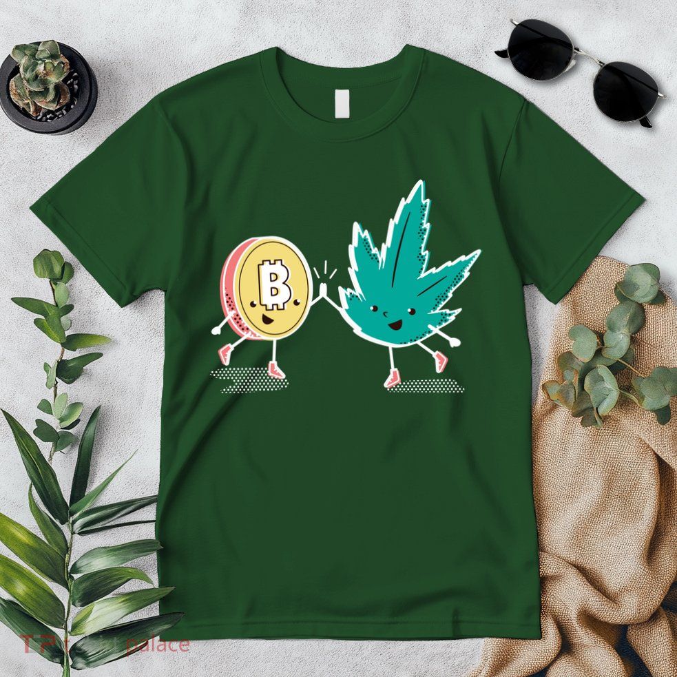 420 Bitcoin Premium T-Shirt