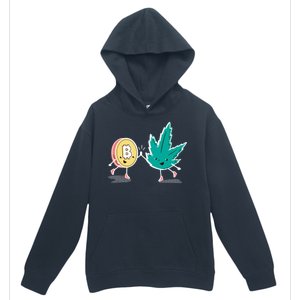 420 Bitcoin Urban Pullover Hoodie