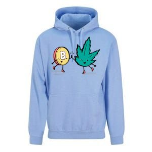 420 Bitcoin Unisex Surf Hoodie