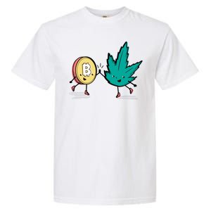 420 Bitcoin Garment-Dyed Heavyweight T-Shirt