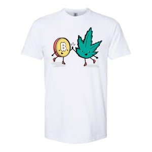 420 Bitcoin Softstyle CVC T-Shirt