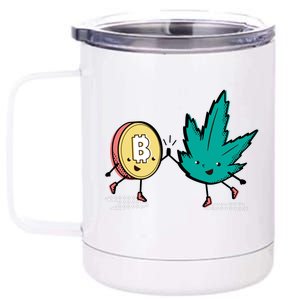 420 Bitcoin 12 oz Stainless Steel Tumbler Cup