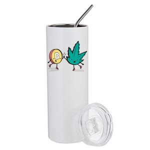 420 Bitcoin Stainless Steel Tumbler