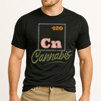 420 Cannabis Periodic Element Cooling Performance Crew T-Shirt