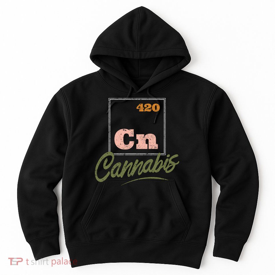 420 Cannabis Periodic Element Hoodie