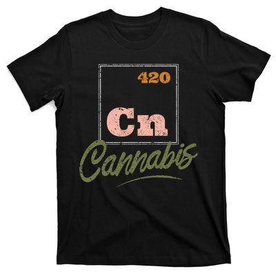 420 Cannabis Periodic Element T-Shirt