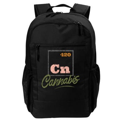 420 Cannabis Periodic Element Daily Commute Backpack