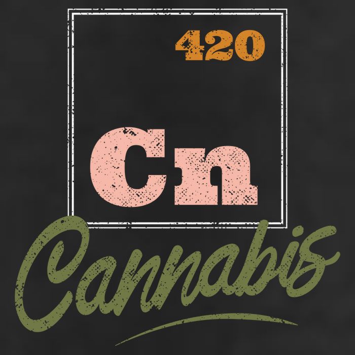 420 Cannabis Periodic Element Adult Drive Performance Visor