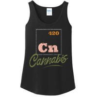 420 Cannabis Periodic Element Ladies Essential Tank