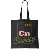 420 Cannabis Periodic Element Tote Bag