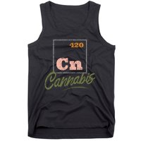 420 Cannabis Periodic Element Tank Top