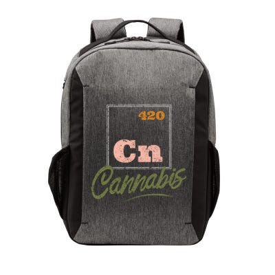 420 Cannabis Periodic Element Vector Backpack