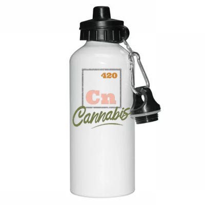 420 Cannabis Periodic Element Aluminum Water Bottle