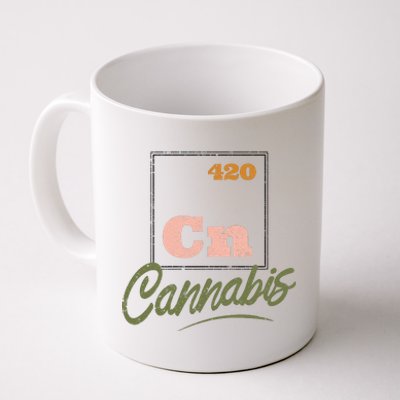 420 Cannabis Periodic Element Coffee Mug