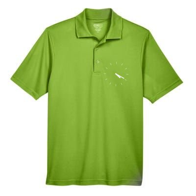 420 Funny Time Clock Men's Origin Performance Piqué Polo