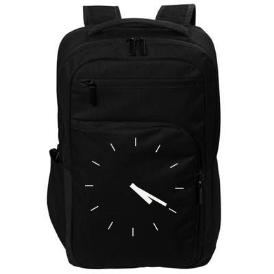 420 Funny Time Clock Impact Tech Backpack