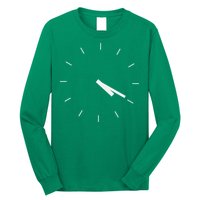 420 Funny Time Clock Long Sleeve Shirt