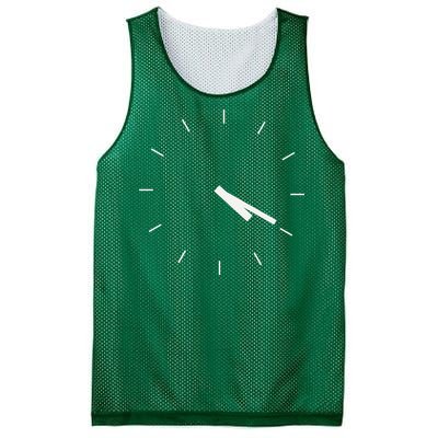 420 Funny Time Clock Mesh Reversible Basketball Jersey Tank