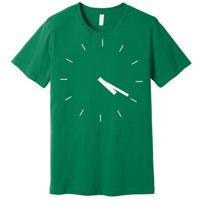 420 Funny Time Clock Premium T-Shirt