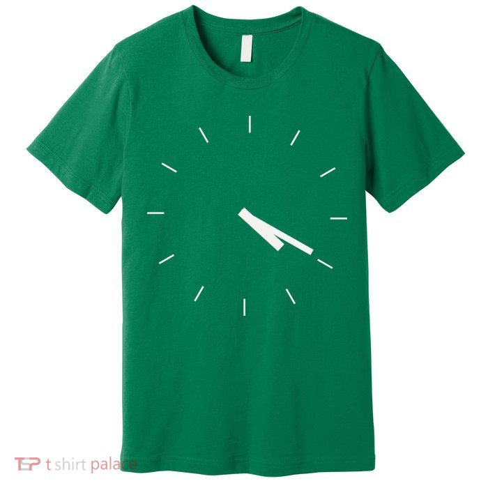 420 Funny Time Clock Premium T-Shirt