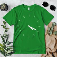 420 Funny Time Clock Premium T-Shirt